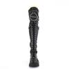 DemoniaCult - RENEGADE320 Platform overknee Boots - Black Product image